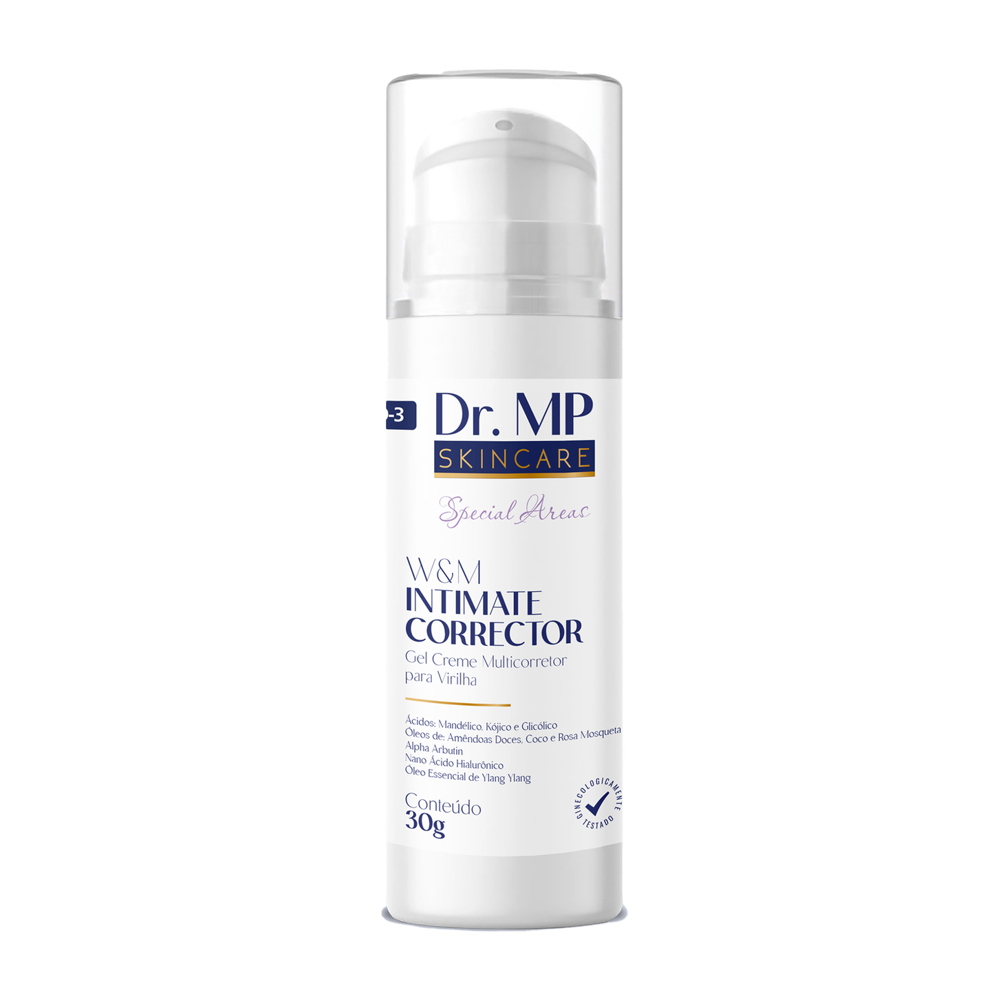 W&M INTIMATE CORRECTOR - Gel Creme Multicorretor para Virilha 30g